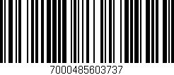 Código de barras (EAN, GTIN, SKU, ISBN): '7000485603737'
