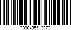 Código de barras (EAN, GTIN, SKU, ISBN): '7000485613873'