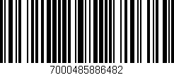 Código de barras (EAN, GTIN, SKU, ISBN): '7000485886482'