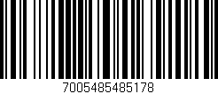 Código de barras (EAN, GTIN, SKU, ISBN): '7005485485178'