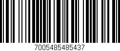 Código de barras (EAN, GTIN, SKU, ISBN): '7005485485437'