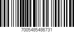 Código de barras (EAN, GTIN, SKU, ISBN): '7005485486731'