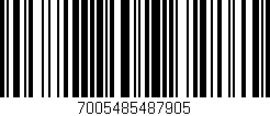 Código de barras (EAN, GTIN, SKU, ISBN): '7005485487905'