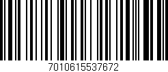 Código de barras (EAN, GTIN, SKU, ISBN): '7010615537672'