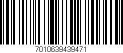 Código de barras (EAN, GTIN, SKU, ISBN): '7010639439471'