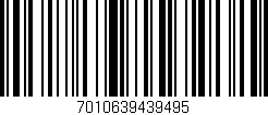 Código de barras (EAN, GTIN, SKU, ISBN): '7010639439495'
