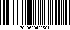 Código de barras (EAN, GTIN, SKU, ISBN): '7010639439501'