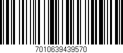 Código de barras (EAN, GTIN, SKU, ISBN): '7010639439570'