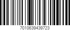 Código de barras (EAN, GTIN, SKU, ISBN): '7010639439723'