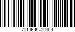 Código de barras (EAN, GTIN, SKU, ISBN): '7010639439808'