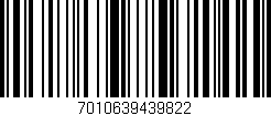 Código de barras (EAN, GTIN, SKU, ISBN): '7010639439822'