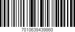 Código de barras (EAN, GTIN, SKU, ISBN): '7010639439860'