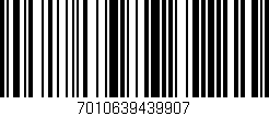 Código de barras (EAN, GTIN, SKU, ISBN): '7010639439907'