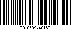Código de barras (EAN, GTIN, SKU, ISBN): '7010639440163'