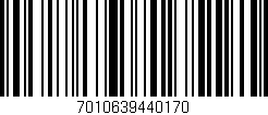 Código de barras (EAN, GTIN, SKU, ISBN): '7010639440170'