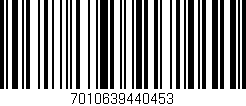 Código de barras (EAN, GTIN, SKU, ISBN): '7010639440453'