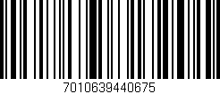 Código de barras (EAN, GTIN, SKU, ISBN): '7010639440675'