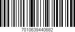 Código de barras (EAN, GTIN, SKU, ISBN): '7010639440682'