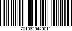 Código de barras (EAN, GTIN, SKU, ISBN): '7010639440811'