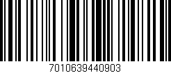 Código de barras (EAN, GTIN, SKU, ISBN): '7010639440903'