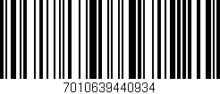 Código de barras (EAN, GTIN, SKU, ISBN): '7010639440934'