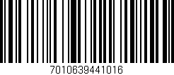 Código de barras (EAN, GTIN, SKU, ISBN): '7010639441016'