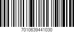 Código de barras (EAN, GTIN, SKU, ISBN): '7010639441030'