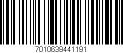 Código de barras (EAN, GTIN, SKU, ISBN): '7010639441191'