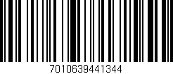 Código de barras (EAN, GTIN, SKU, ISBN): '7010639441344'
