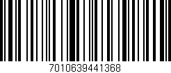 Código de barras (EAN, GTIN, SKU, ISBN): '7010639441368'