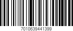 Código de barras (EAN, GTIN, SKU, ISBN): '7010639441399'
