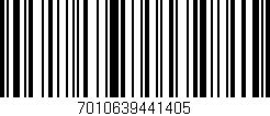 Código de barras (EAN, GTIN, SKU, ISBN): '7010639441405'