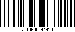 Código de barras (EAN, GTIN, SKU, ISBN): '7010639441429'