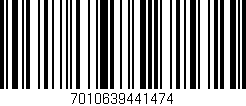 Código de barras (EAN, GTIN, SKU, ISBN): '7010639441474'