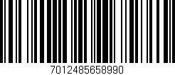 Código de barras (EAN, GTIN, SKU, ISBN): '7012485658990'