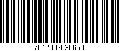 Código de barras (EAN, GTIN, SKU, ISBN): '7012999630659'