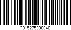 Código de barras (EAN, GTIN, SKU, ISBN): '7015275090048'