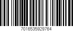 Código de barras (EAN, GTIN, SKU, ISBN): '7016535929764'