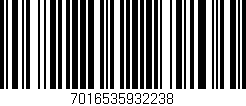 Código de barras (EAN, GTIN, SKU, ISBN): '7016535932238'