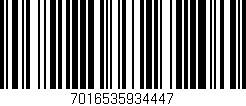 Código de barras (EAN, GTIN, SKU, ISBN): '7016535934447'