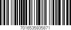 Código de barras (EAN, GTIN, SKU, ISBN): '7016535935871'