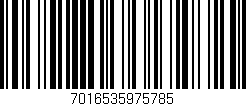 Código de barras (EAN, GTIN, SKU, ISBN): '7016535975785'