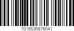 Código de barras (EAN, GTIN, SKU, ISBN): '7016535976041'