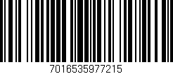 Código de barras (EAN, GTIN, SKU, ISBN): '7016535977215'