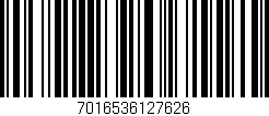 Código de barras (EAN, GTIN, SKU, ISBN): '7016536127626'