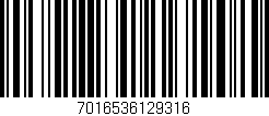Código de barras (EAN, GTIN, SKU, ISBN): '7016536129316'