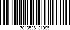 Código de barras (EAN, GTIN, SKU, ISBN): '7016536131395'