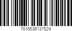 Código de barras (EAN, GTIN, SKU, ISBN): '7016536131524'