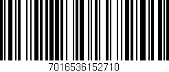 Código de barras (EAN, GTIN, SKU, ISBN): '7016536152710'