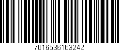 Código de barras (EAN, GTIN, SKU, ISBN): '7016536163242'